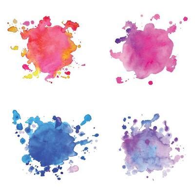 watercolor vectors|Free Watercolour Vector Art .